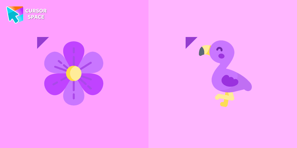 Flower cursor