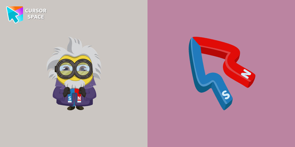 Minion Einstein cursor